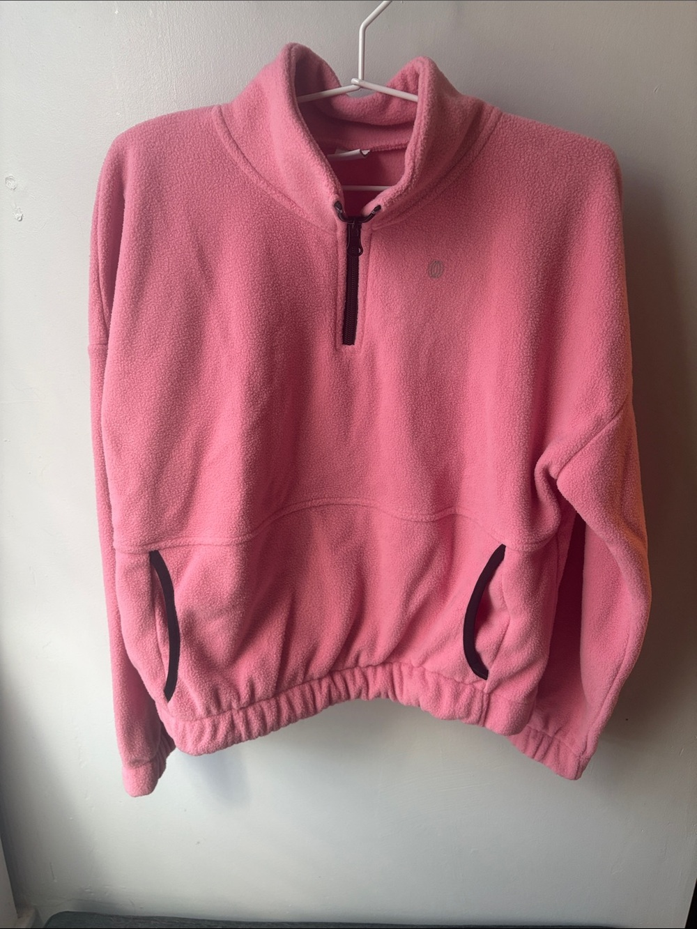 Balance Collection Pink Half-Zip Fleece Pullover